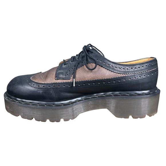 ⁠Vintage Dr Martens Made In England 3934 Two Tone Wingtip Oxfords Size 10⁠ US 11 main image 7